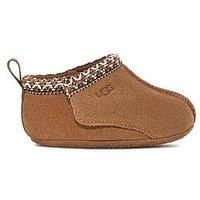 Crib UGG Baby Tasman Hook & Loop Suede 1130358I Chestnut 100% Original Brand New