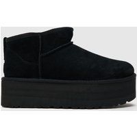 UGG Classic Ultra Mini Platform Boots Black Uk 7 / US 9 W  - New & Authentic