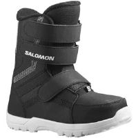 Salomon Whipstar Kids Snowboard Boots (Black/White)  - Black;White - Size: 9C EU