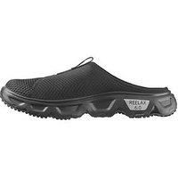 Salomon Women/'s Reelax Slide 6.0 Loafer, Black Black Alloy, 5 UK