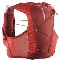 Salomon Adults Unisex Running Active Skin 4 Hydration Vest Set - Red/Black