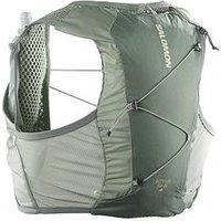 Salomon Active Skin 4 Unisex Running Hydration Vest Hiking Trail With Flasks Included, Precision Fit, 4L, and Optimized Storage