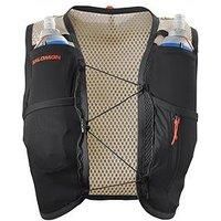 Salomon Women'S Running Active Skin 4 Hydration Vest Set - Orange/Black