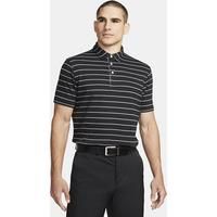 Nike DriFIT Player Men's Striped Golf Polo  Black