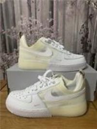 Nike air force 1 react adults unisex size uk5.5 eu38.5 dh7615-100 white