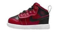 Jordan 1 Mid Baby and Toddler Shoe - Red