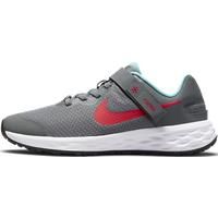 Nike Revolution 6 FlyEase Older Kids' Easy On/Off Road Running Shoes  Grey