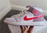 New Nike Air Jordan 1 Mid Valentine's Day W (2022) UK 9.5 US 12 DR0174-500 New