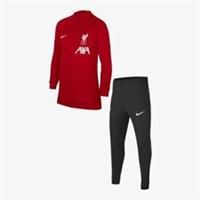 Nike Liverpool FC Academy Football Tracksuit  - Age 10-11 (Medium) DJ8682 688
