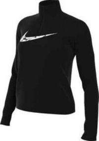 NIKE WOMENS TOP NK DF SWOOSH RUN BLACK SIZE MEDIUM - DM7769-010