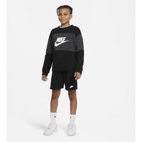 Nike Sportswear Older Kids' French Terry Tracksuit  Black