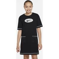 Nike Sportswear Icon Clash Older Kids' (Girls') Jersey Dress - Black