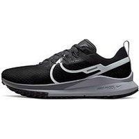 Nike Men/'s Pegasus Trail 4 Road Running Shoe, Black/Aura-Dark Grey-Wolf Grey, 7 UK