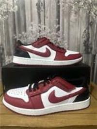 Nike Air Jordan 1 Low Flyease Men’s Size UK 11 EUR 46 US 12 Gym Red DM1206-163