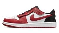 Nike Air Jordan 1 Low Flyease ‘White / Gym Red / Black’ - Size UK 14 / EU 49.5