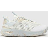 Nike White React Live Girls Junior Trainers