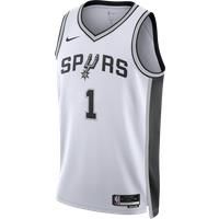 San Antonio Spurs Association Edition 2022/23 Men's Nike Dri-FIT NBA Swingman Jersey - White - Polyester