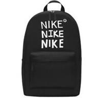 Nike backpack, black / white, 25 litri