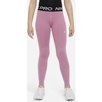Nike Pro Older Kids' (Girls') Leggings - Pink