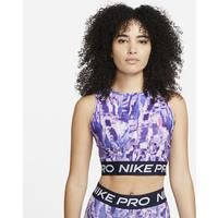 Nike Pro Dri-FIT Women's All-Over Print Tank - Blue