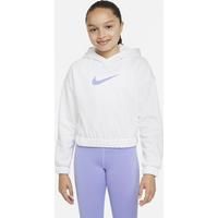 Nike Therma-FIT Older Kids' (Girls') Pullover Hoodie - White