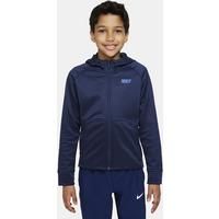 Nike Therma-FIT Older Kids' (Boys) Full-Zip Training Hoodie - Blue