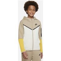 Nike Sportswear Tech Fleece Older Kids' (Boys') Full-Zip Hoodie - Brown
