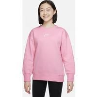 Nike Sportswear Club Fleece Older Kids' (Girls') Crew Sweatshirt - Pink