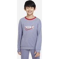 Nike Dri-FIT Performance Select Older Kids' (Boys') Crew-Neck Training Sweatshirt - Blue