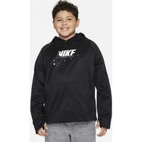 Nike Therma-FIT Older Kids' (Boys') Training Hoodie (Extended Size) - Black
