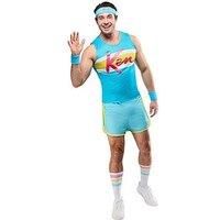 Rubies 301508STD000 Exercise Ken Costume, Men, Multicoloured, STD Halloween Halloween