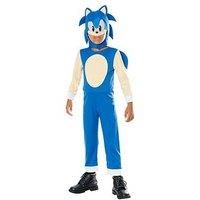Rubie/'s 3016019-10000 Sonic Child Classic Costume Kids Fancy Dress, Boys, Girls, Blue, 9-10 Years