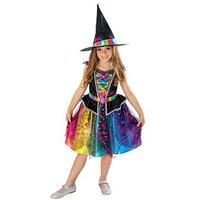 Rubies 3016223-4000 Barbie Witch Girls Costume, Multicoloured, 3-4 Years Halloween Halloween