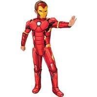 Child Boy Official Iron Man Deluxe Superhero Comic Book Day Fancy Dress Costume