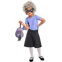 Rubie/'s Official David Walliams Gangsta Granny Kids Accessory Set, One Size 4-9 Years