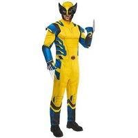 Rubies 1001390S Deadpool Wolverine Adult Fancy Dress, Men, Multicoloured, S