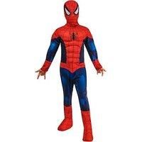 Rubies Official Marvel Spider-Man Deluxe Padded Muscles Child Costume, Kids Superhero Fancy Dress, Age 3-4 Years