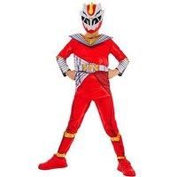 Rubies 1001583S000 Power Cosmic Fury Red Ranger Kids Fancy Dress, 7-8