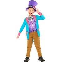 Eccentric Hatter Costume Girls Boys Book Day Fancy Dress Outfit Kids Age 3-10