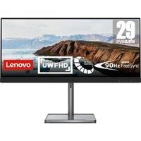 LENOVO L29w-30 Wide Full HD IPS LED Monitor - Black - Currys