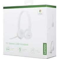 LENOVO LENOVO LNV 110 H EADSET, Silver/Grey