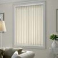 Symple Stuff Room Darkening Vertical Blind Symple Stuff Size: 145 cm L x 120 cm W  - Size: Width 150 x Drop 175 cm
