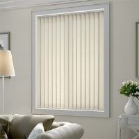 Symple Stuff Room Darkening Vertical Blind Ivory 245 cm L x 210 cm W