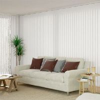 Symple Stuff Room Darkening Vertical Blind White 245 cm L x 60 cm W