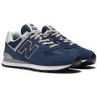 New Balance Mens 574 Trainers - Navy