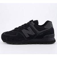 New Balance Men/'s Nb 574 Sneakers, Triple Black ETE, 11 UK