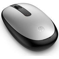 HP Bluetooth Mouse 240, Silver, Bluetooth 5.1, Wireless, Precise Sensor Bluetooth Mouse, 1600 DPI Optical Mouse Sensor, USB Type A Dongle Included, Practical and Comfortable Ambidextrous Design