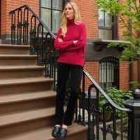 Plus Straight Leg Needlecord Jeans, Mid Rise