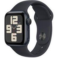 Apple Watch SE (2nd Gen, 2023) [GPS 40mm] Smartwatch with Midnight Aluminum Case with Midnight Sport Band M/L