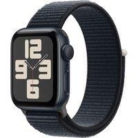 Apple Watch SE (2nd Gen, 2023) [GPS 40mm] Smartwatch with Midnight Aluminum Case with Midnight Sport Loop One Size (Fits Most)